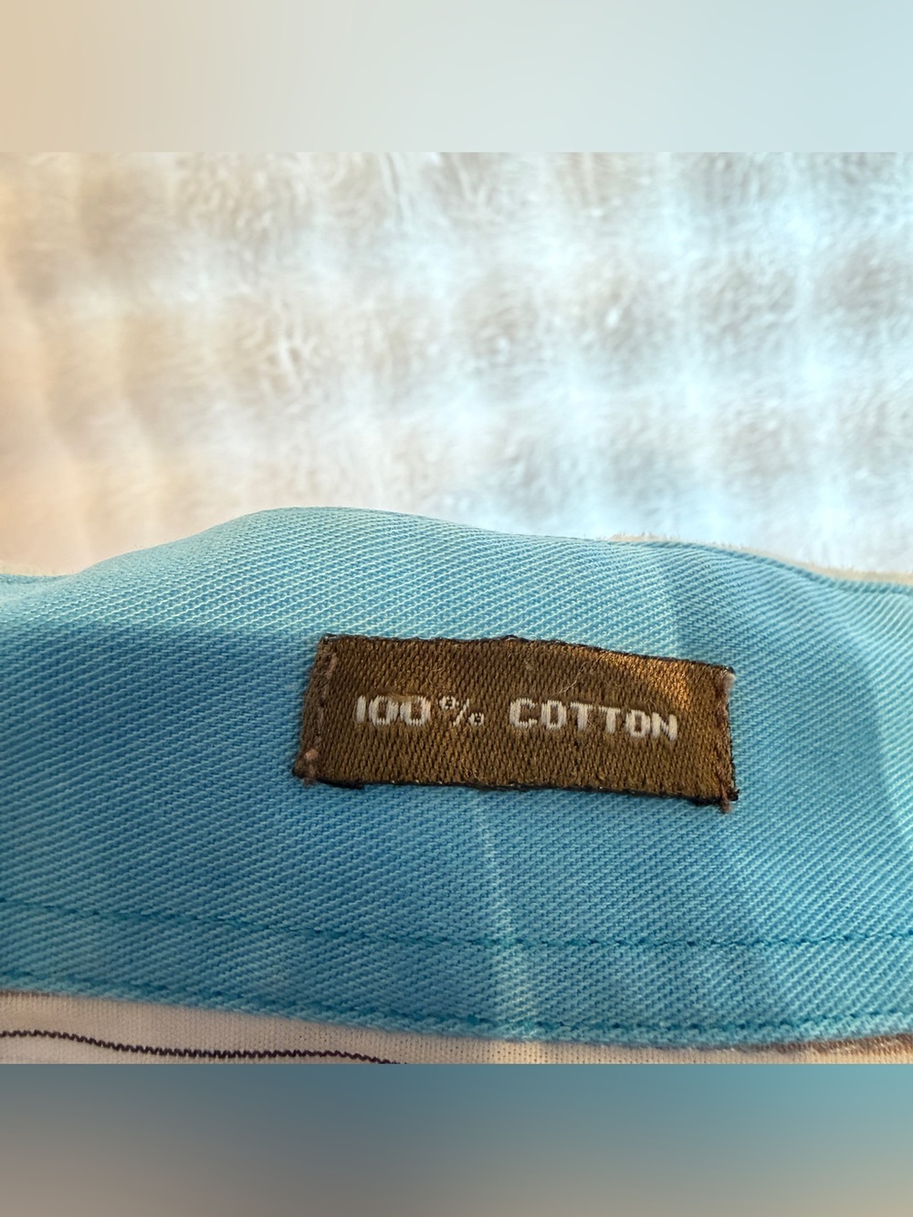 Fernando Pena Men’s Short Sleeve Stripped Pattern Collard Dress Shirt Size Large - Picture 3 of 10